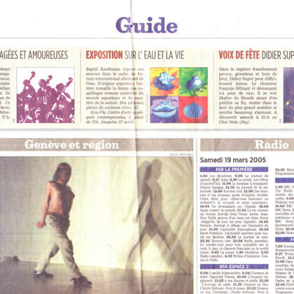 2005 Tribune de Genève
